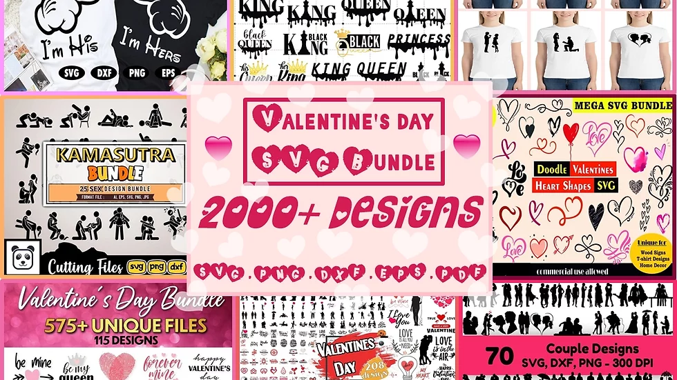 Valentine’s Day SVG Bundle – SVG Bundle